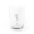 嵐山デザインの砂城の王 Water Glass :front