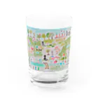 かいこ☆消しゴムはんこ作家の猫が過ごす場所 Water Glass :front