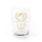 No.326の壬生狼 白文字 Water Glass :front