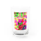 egg Artworks & the cocaine's pixの₵∅€Å|η≠￠₶₳η℘ Water Glass :front