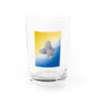 jiroooooの浜辺のテトラ Water Glass :front