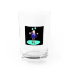 そとのショップの暗中模索ガール Water Glass :front