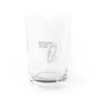 SAMDAYのモアイのひとりごとグラス Water Glass :front