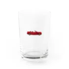 G I A Rの外国の赤い車 Water Glass :front