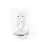 コルメキッサ☆コルメさんの線画のコルメさん Water Glass :front