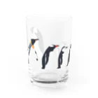 立体工房のペンギンタクサン Water Glass :front