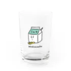 あずき みみこのミルク Water Glass :front