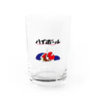 hikariのよっぱらいひげおじさんグラス Water Glass :front