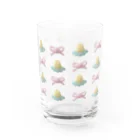 おぱんつうさぎのおぱんつうさぎとおりぼん Water Glass :front