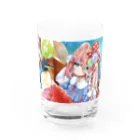 つるしまたつみのNEOきゃわいい Water Glass :front