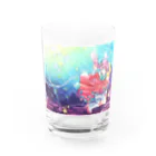 つるしまたつみの金魚娘 Water Glass :front