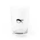 ＿---＿のお玉のようなスイスイ Water Glass :front