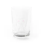 いりこのきりえのクールちゃん Water Glass :front