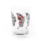 YASの3 Butterfly Water Glass :front