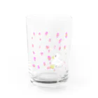 みはやさんのあひるちゃんたち と たまごころころ Water Glass :front