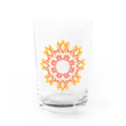 zukkyzukkyの炎 Water Glass :front