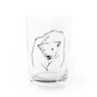 髙橋諒のyurukumakun Water Glass :front