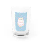 中山未由のおすましねこ Water Glass :front