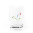 プリズモリイの箱のうねうねローソク足 Water Glass :front