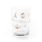 haruのtea time Water Glass :front