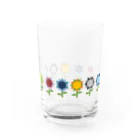 うさぎのきた道&のお花たちB Water Glass :front