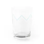 水兵リーベのステッチ白 Water Glass :front