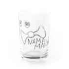 生漫DAYグッズの久保画伯のグラス Water Glass :front