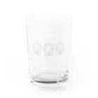 yumegokochiの3monkeys Water Glass :front