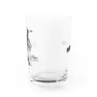 NOMBRARI STOREのミモザとコーヒー Water Glass :front