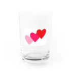 アメリカンベース のハート Water Glass :front