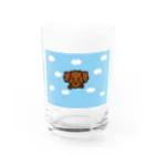 kururu9999の空飛ぶぺーた Water Glass :front