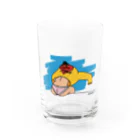 まんまるのおしりちゃん Water Glass :front