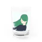 水草のナウ・ガール４８ Water Glass :front