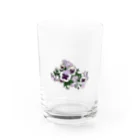 Minami Kawatoのみちばたのパンジー Water Glass :front