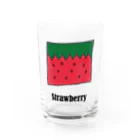 ももたくんのなんちゃってStrawberry Water Glass :front