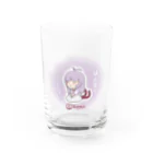 松や SUZURI店のはんなり猫また Water Glass :front