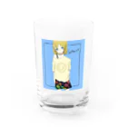 ふわふわのCandyCandy Water Glass :front