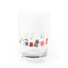 おばけ商店のおばけグラス＜妖怪ラインダンス弐＞ Water Glass :front