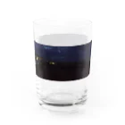 るなのたぬきや Water Glass :front