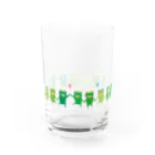 おばけ商店のおばけグラス＜河童のラインダンス＞ Water Glass :front