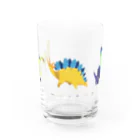 まのでまりなのDINOSAUR Water Glass :front