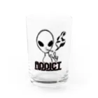 センターオブのsmoker alien Water Glass :front