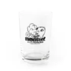 studio tama,syuのmoonster-02-B Water Glass :front