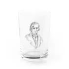 音楽愛好家協会「こんごう」 の【ショパン】-ブラック Water Glass :front