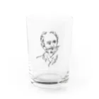 音楽愛好家協会「こんごう」 の【チャイコフスキー】-ブラック Water Glass :front