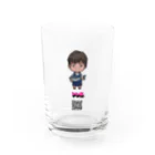 ドレさんのお店のドレ氏グッズ Water Glass :front