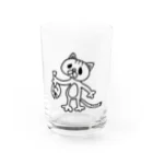 由伊つれづれアートのサバネコ Water Glass :front