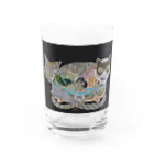 Print items/山中綾子のおくりもの（猫箱） Water Glass :front