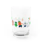 おばけ商店のおばけグラス＜妖怪ラインダンス・レトロ＞ Water Glass :front