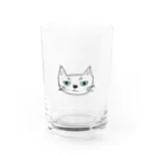 Lizbonのふてぶてニャンコのムスクくん Water Glass :front